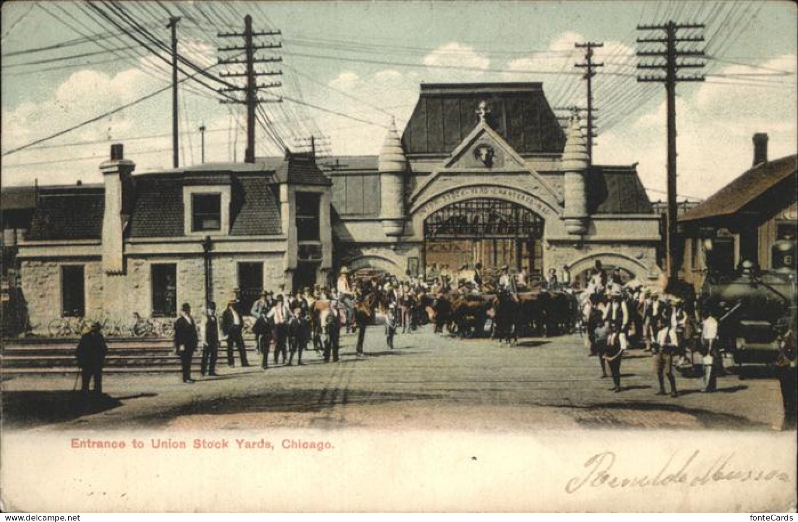 11326476 Chicago_Illinois Entrance To Union Stock Yards - Other & Unclassified