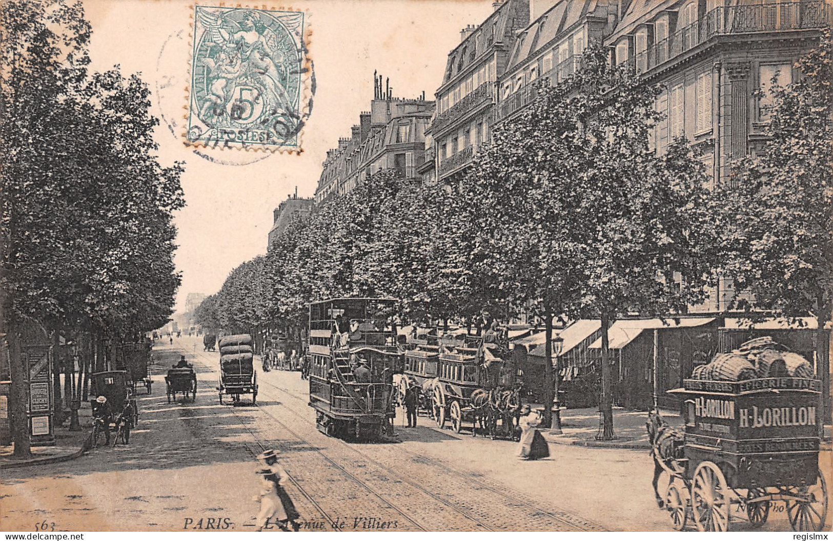 75-PARIS AVENUE DE VILLIERS-N°T2568-G/0163 - Andere & Zonder Classificatie