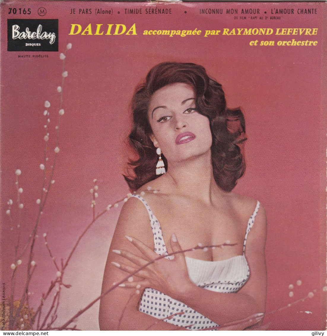 DALIDA : " Je Pars " - EP - Otros - Canción Francesa