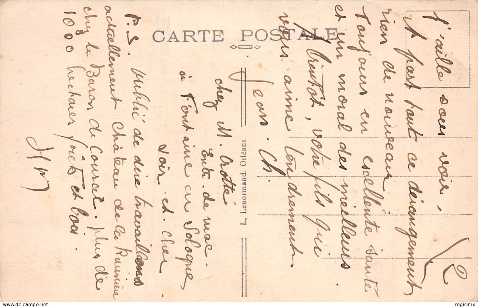 41-EN SOLOGNE-N°T2569-B/0307 - Sonstige & Ohne Zuordnung