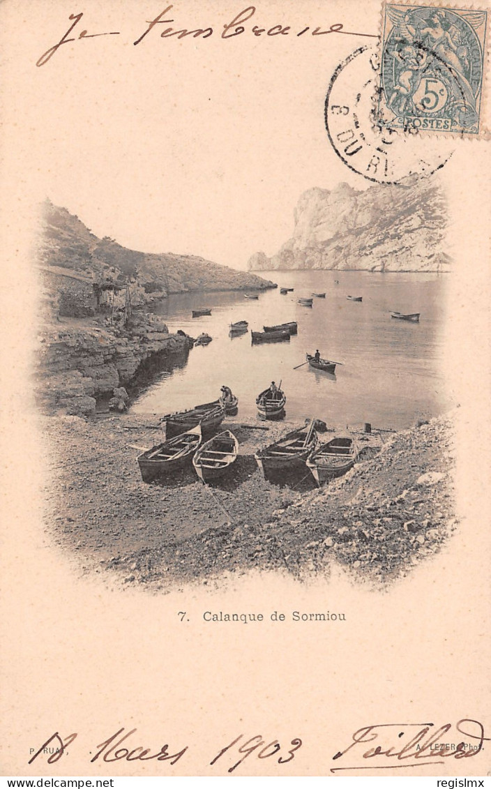 13-CALANQUE DE SORMIEU-N°T2569-H/0099 - Sonstige & Ohne Zuordnung