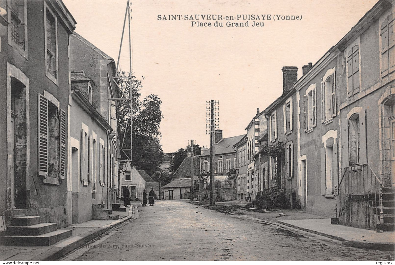 89-SAINT SAUVEUR EN PUISAYE-N°T2569-G/0227 - Saint Sauveur En Puisaye