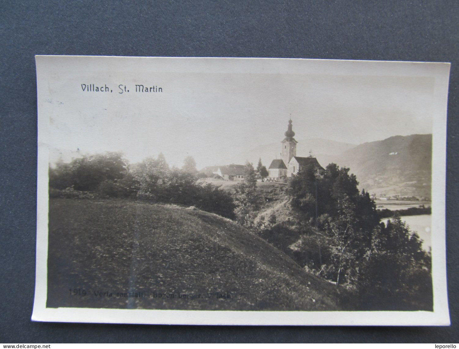 AK VILLACH St. Martin 1920 Strafporto  /// D*59600 - Villach