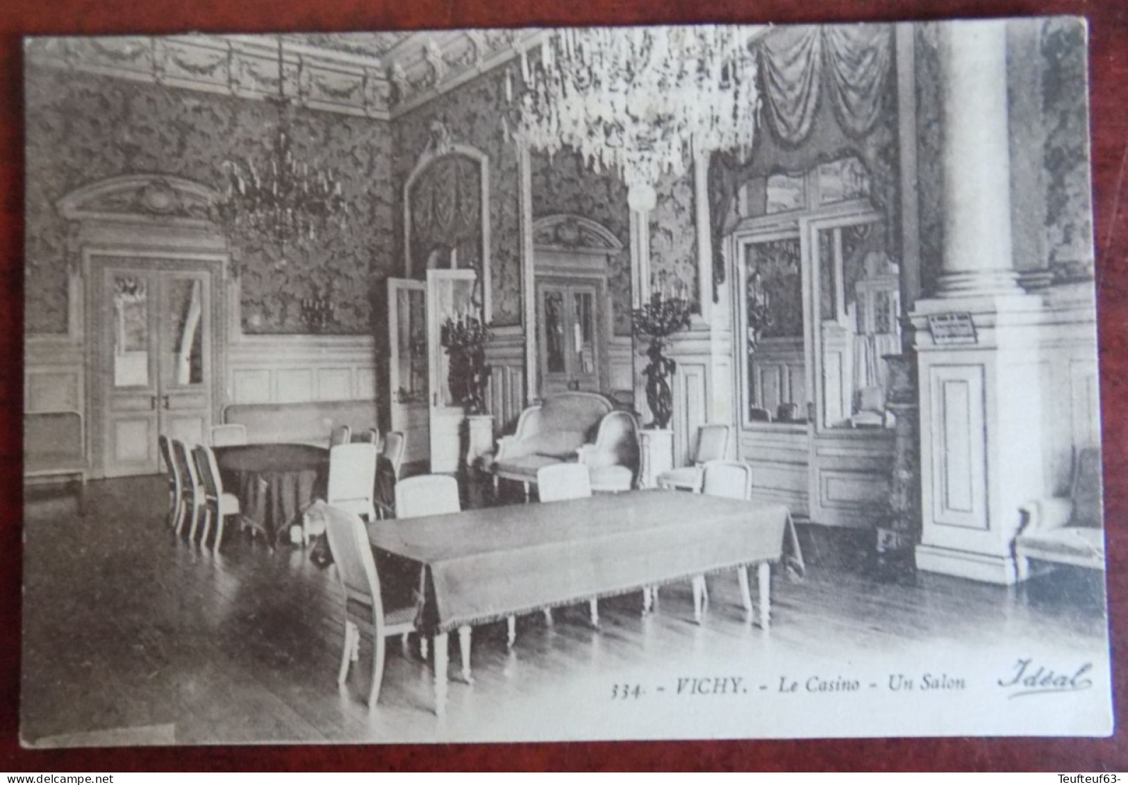 Cpa Vichy ; Le Casino - Un Salon - Vichy