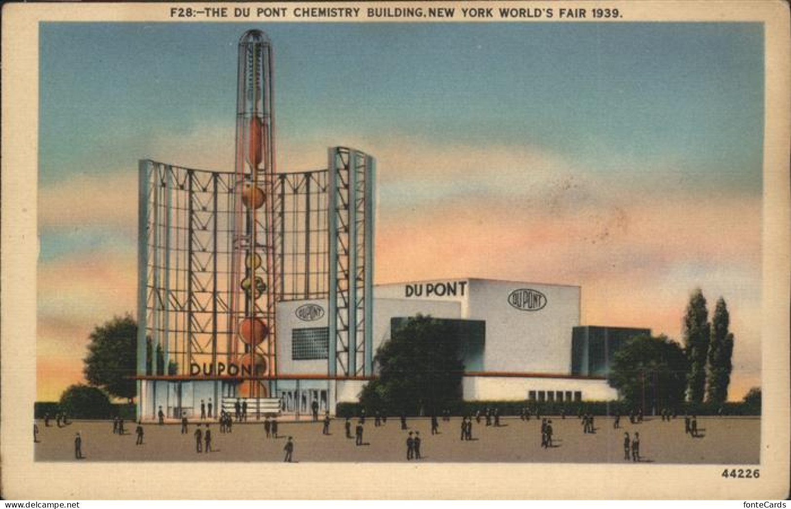 11326385 New_York_City Du Pont Chemistry Building Wolds Fair 1939 - Autres & Non Classés