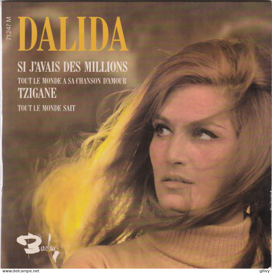 DALIDA : " Si J'avais Des Millions " - EP - Autres - Musique Française