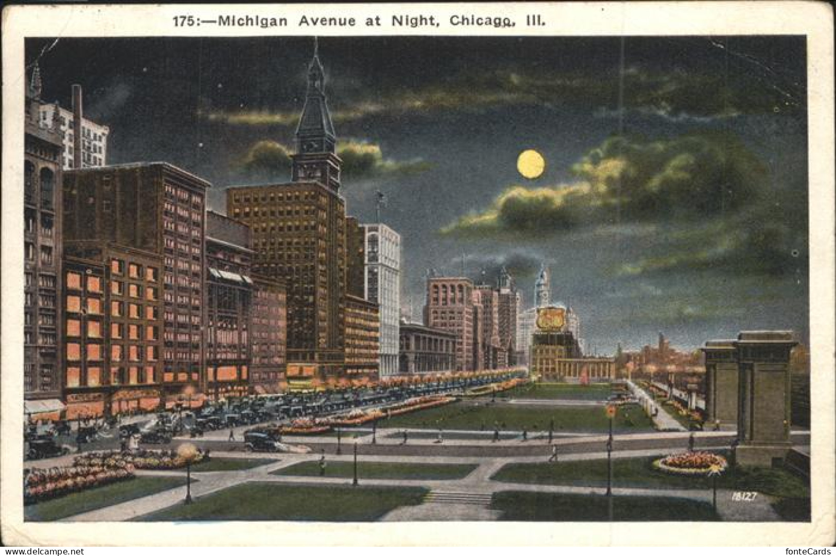 11326339 Chicago_Illinois Michigan Avenue Nacht - Other & Unclassified