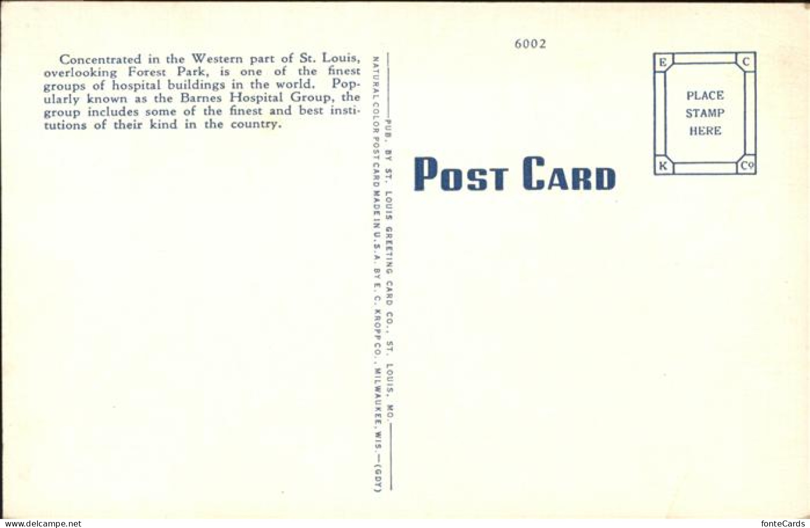 11326337 St Louis Missouri Barnes Hospital Group Autos  - Other & Unclassified