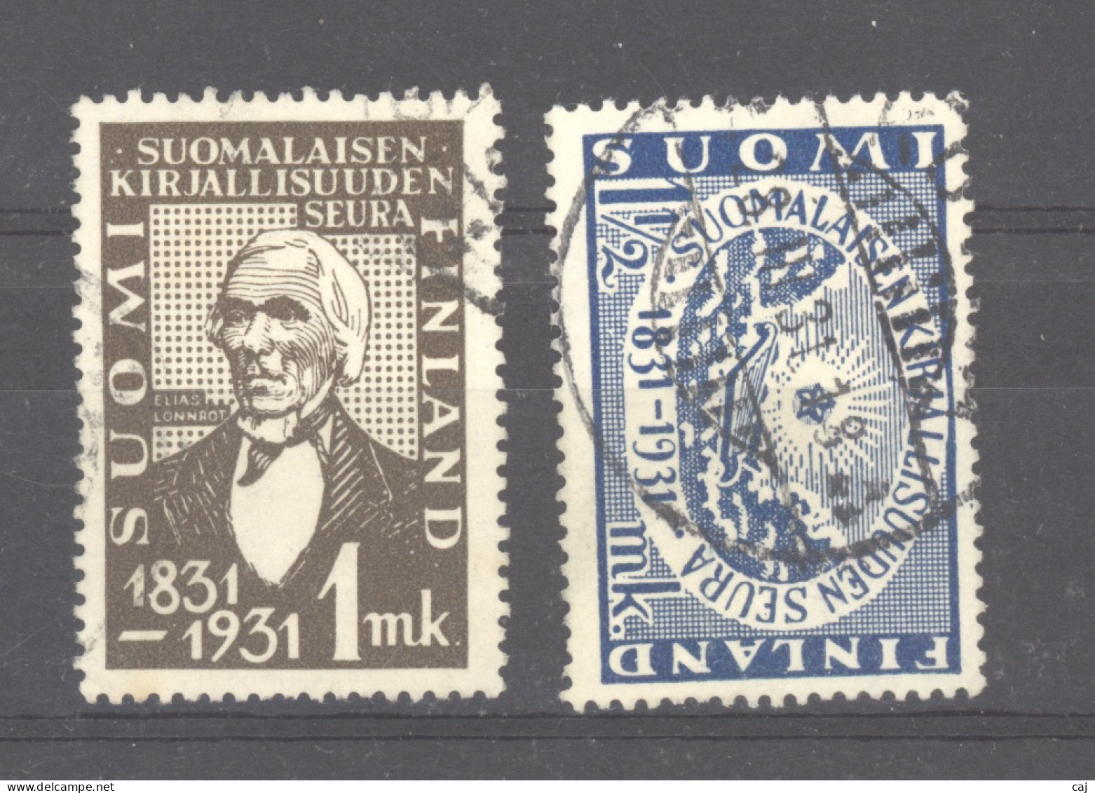 Finlande  :  Yv  159-60  (o)      ,           N2 - Used Stamps