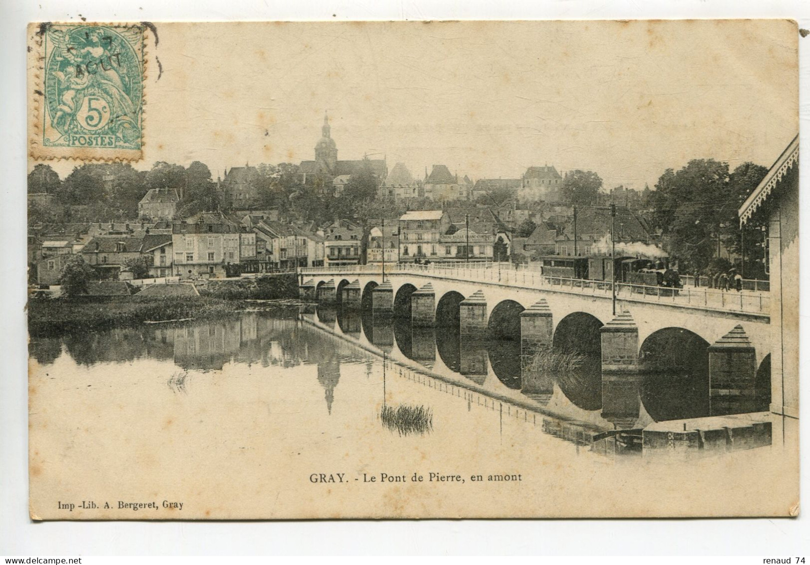 Gray Haute Saône Pont De Pierre - Gray