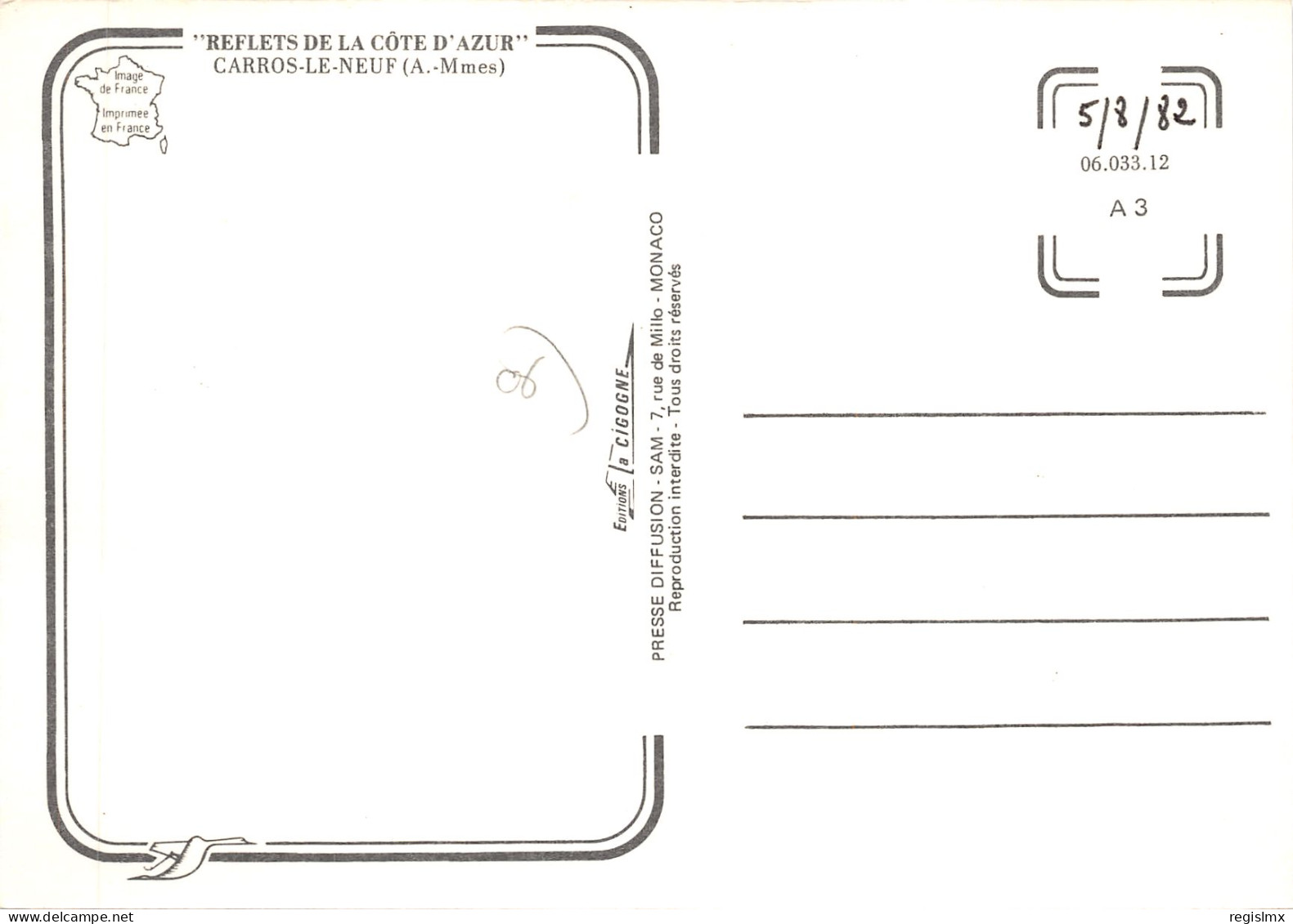 06-CARROS LE NEUF-N°576-C/0101 - Andere & Zonder Classificatie