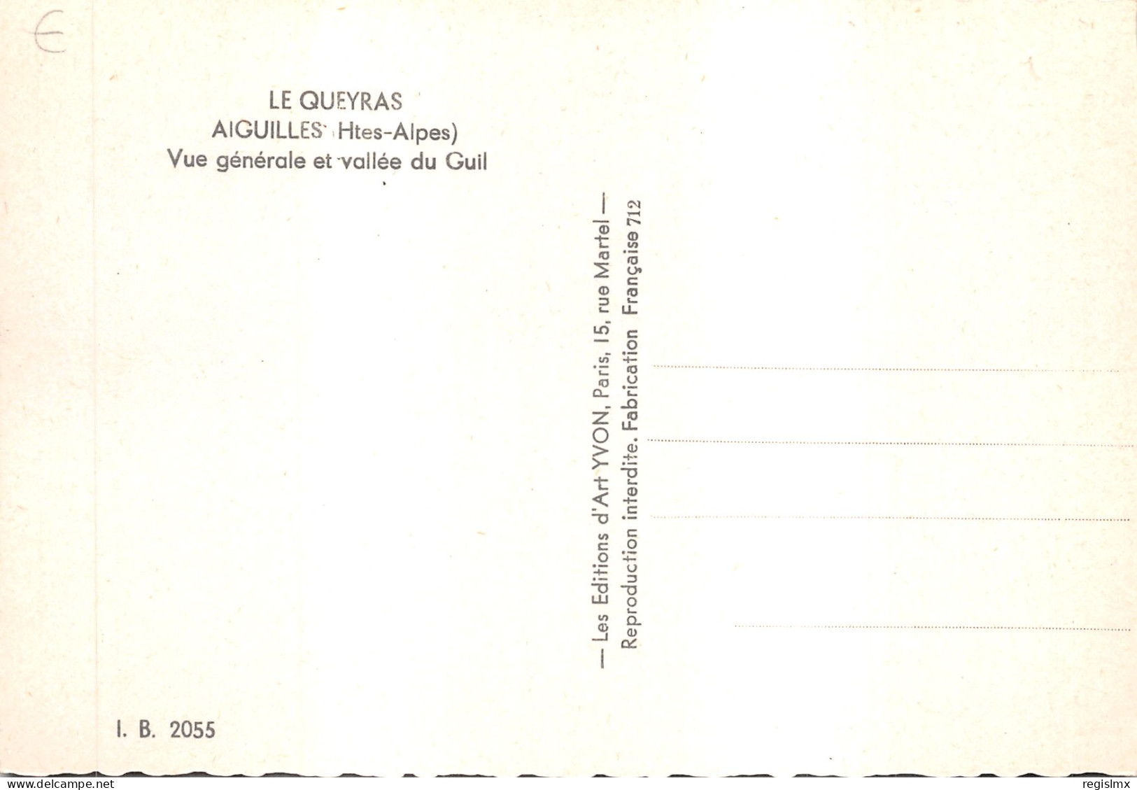 05-AIGUILLES-N°576-B/0189 - Otros & Sin Clasificación