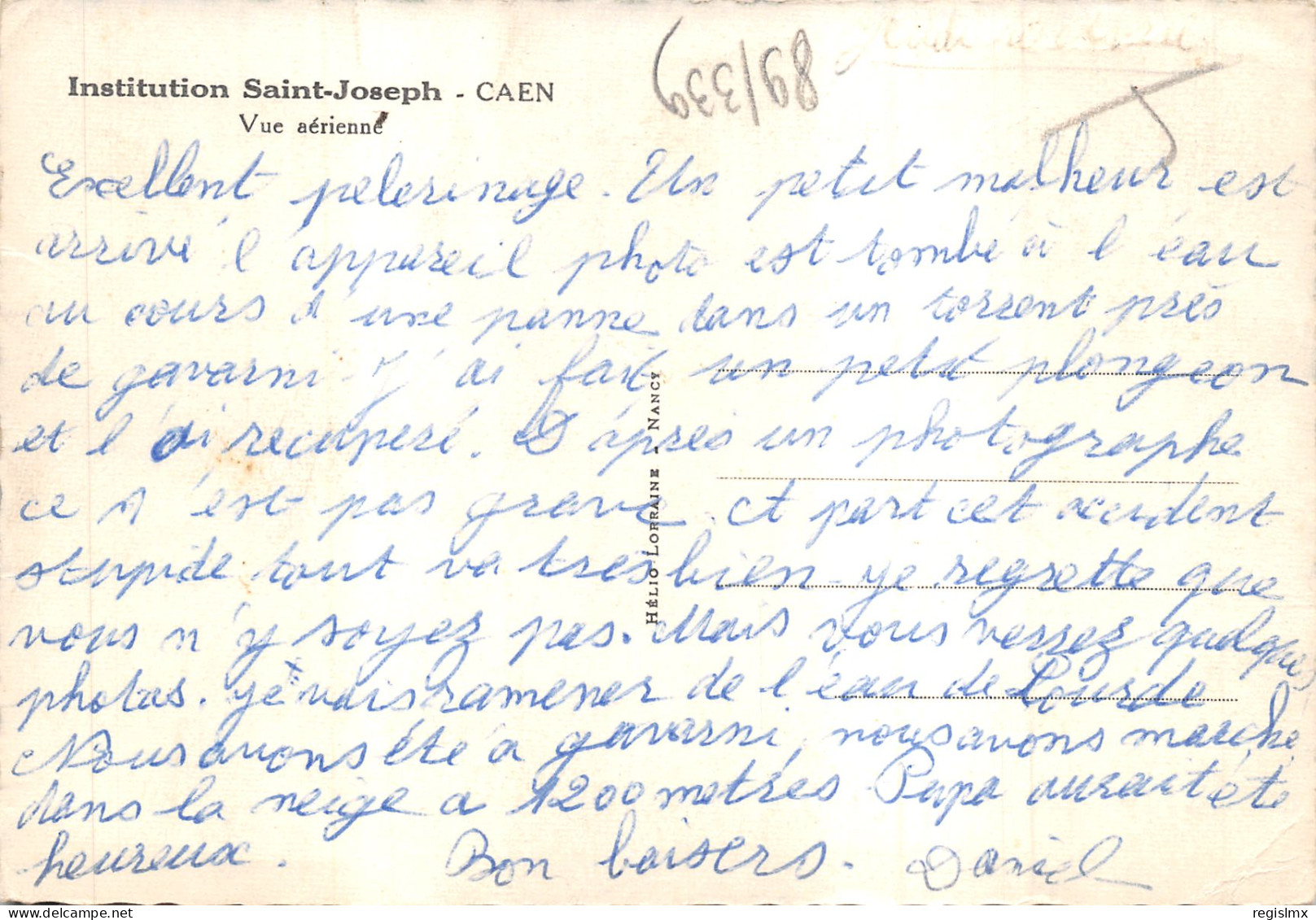 14-CAEN-INSTITUTION SAINT JOSEPH-N°577-B/0051 - Caen