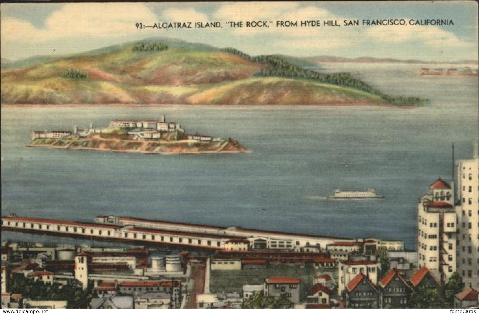 11326228 San_Francisco_California Alcatraz Island The Rock  - Sonstige & Ohne Zuordnung