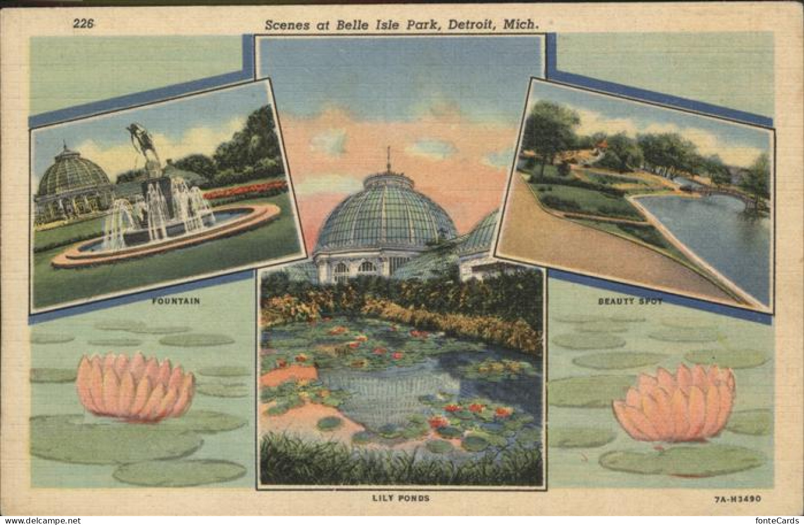 11326227 Detroit_Michigan Belle Isle Park - Andere & Zonder Classificatie