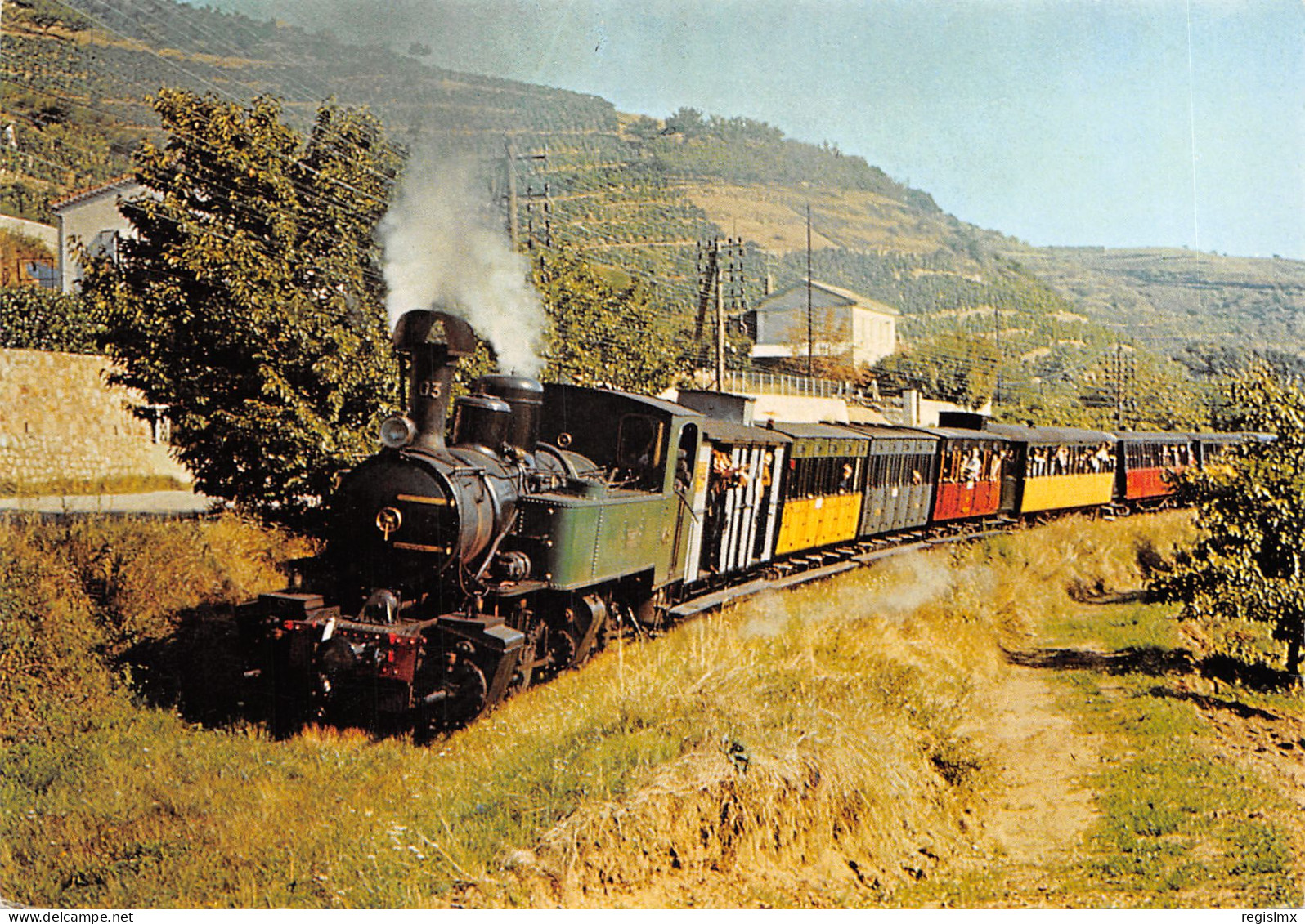 07-CHEMIN DE FER DU VIVARAIS-LIGNE TOURNON LAMASTRE-N°576-C/0383 - Sonstige & Ohne Zuordnung