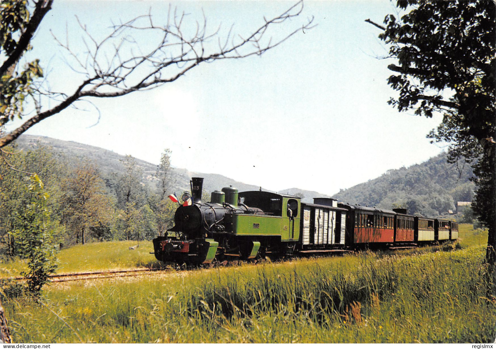 07-CHEMIN DE FER DU VIVARAIS-LIGNE TOURNON LAMASTRE-N°576-C/0375 - Andere & Zonder Classificatie