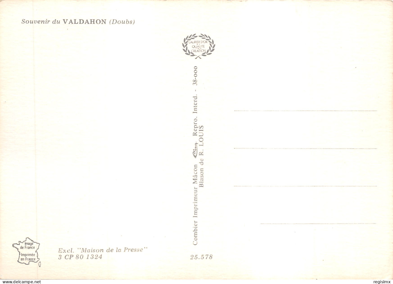 25-LE VALDAHON-N°577-D/0201 - Other & Unclassified