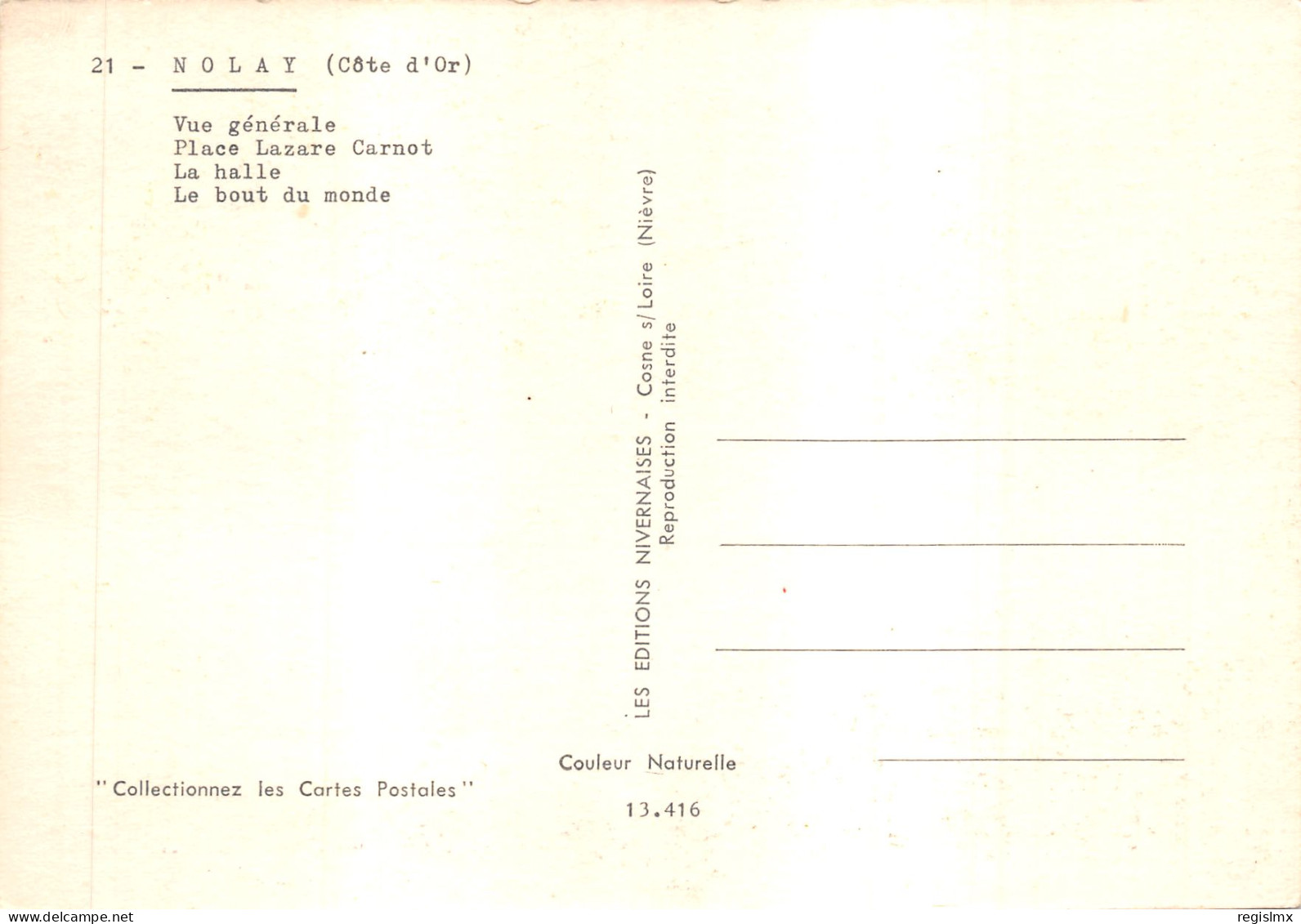 21-NOLAY-N°577-C/0269 - Other & Unclassified