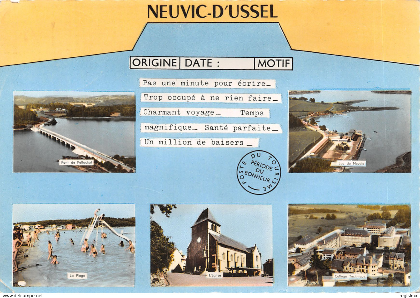 19-NEUVIC D USSEL-N°577-C/0119 - Other & Unclassified