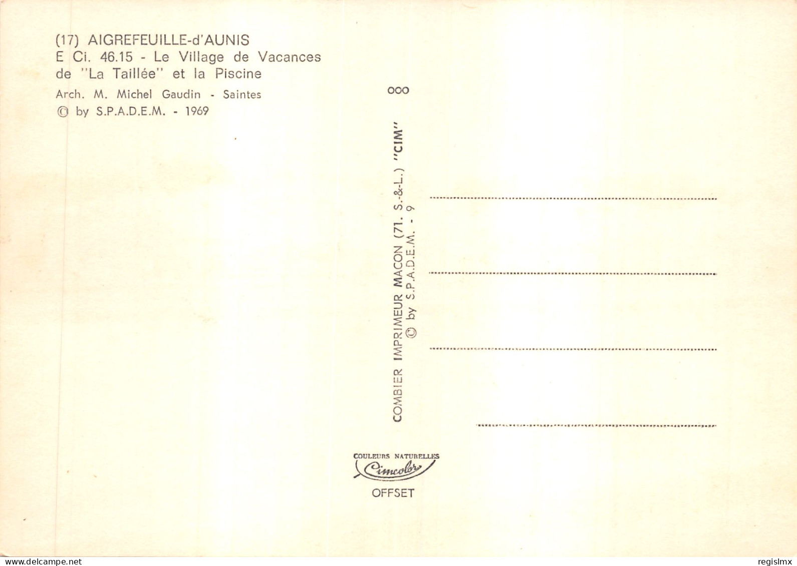 17-AIGREFEUILLE D AUNIS-VVF-N°577-B/0287 - Sonstige & Ohne Zuordnung