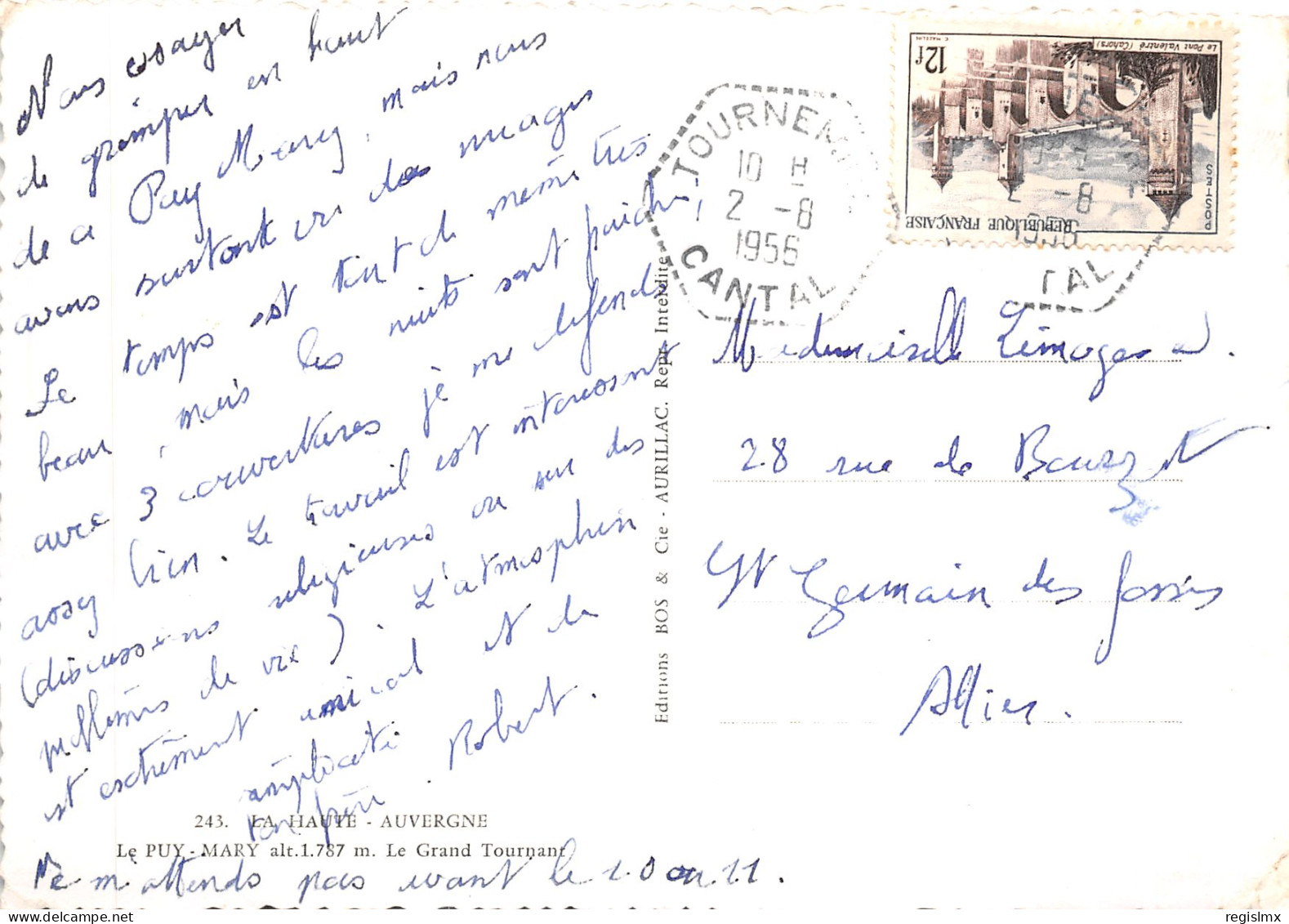 15-LE PUY MARY-LE GRAND TOURNANT-N°577-B/0177 - Sonstige & Ohne Zuordnung