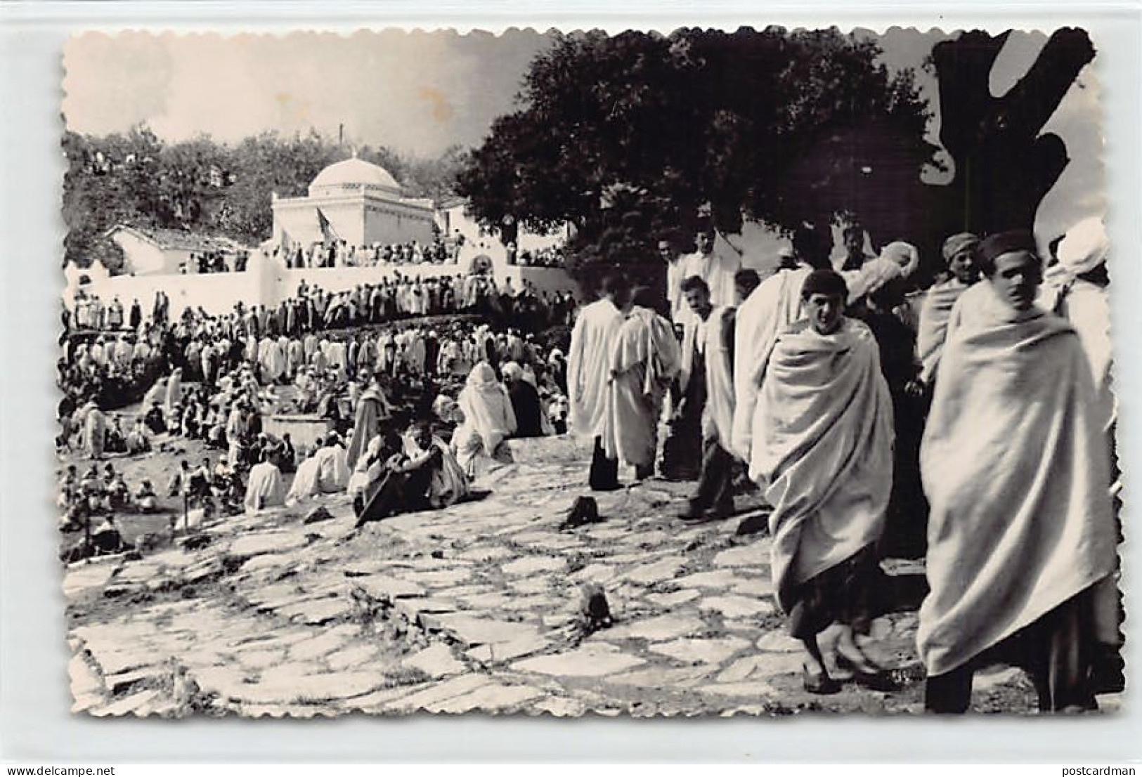 Algérie - Mosquée De Sidi-Sala, Près De Tizi-Ouzou - Kabylie - CARTE PHOTO Période Guerre D'Algérie - Ed. Inconnu  - Other & Unclassified