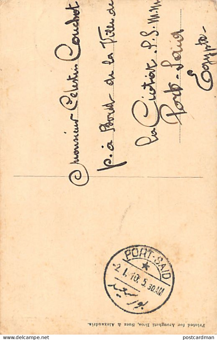 Egypt - Arab Servant - Publ. Arougheti Bros. - Other & Unclassified