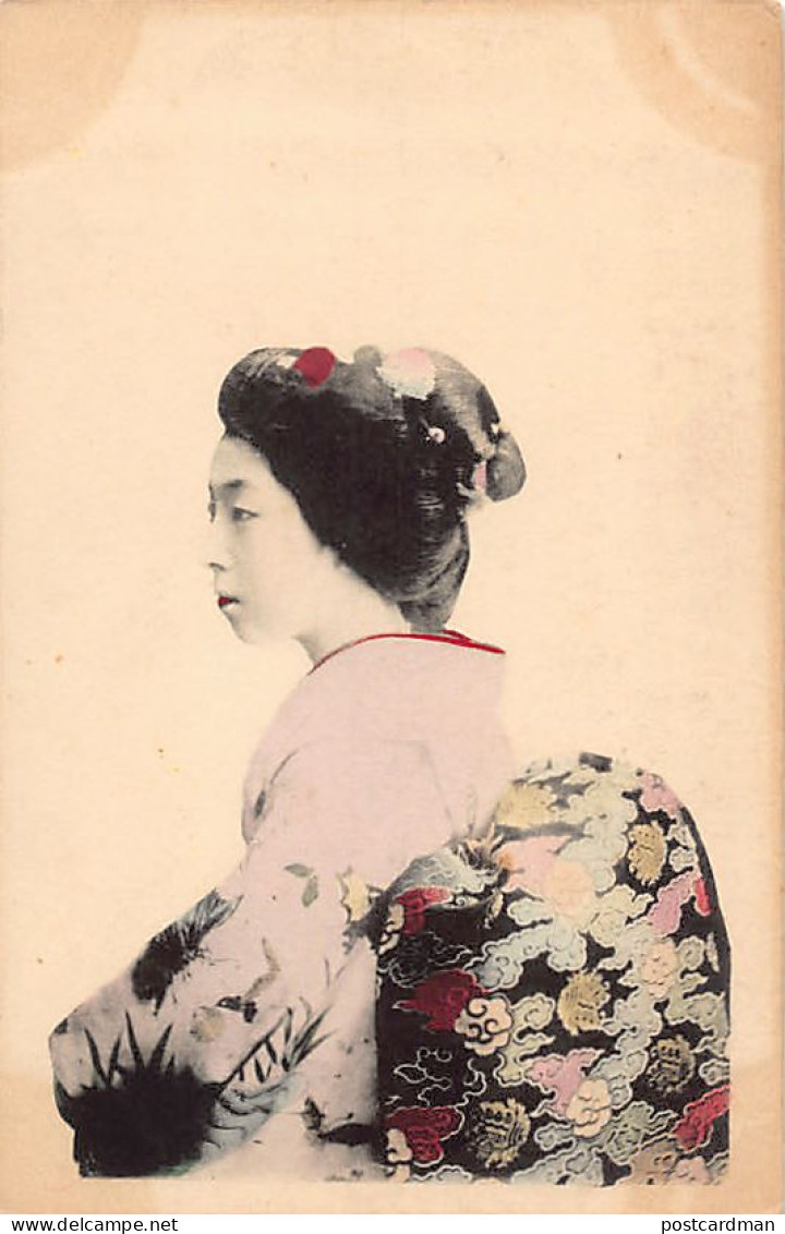 Japan - Geisha With Light Purple Kimono - Andere & Zonder Classificatie