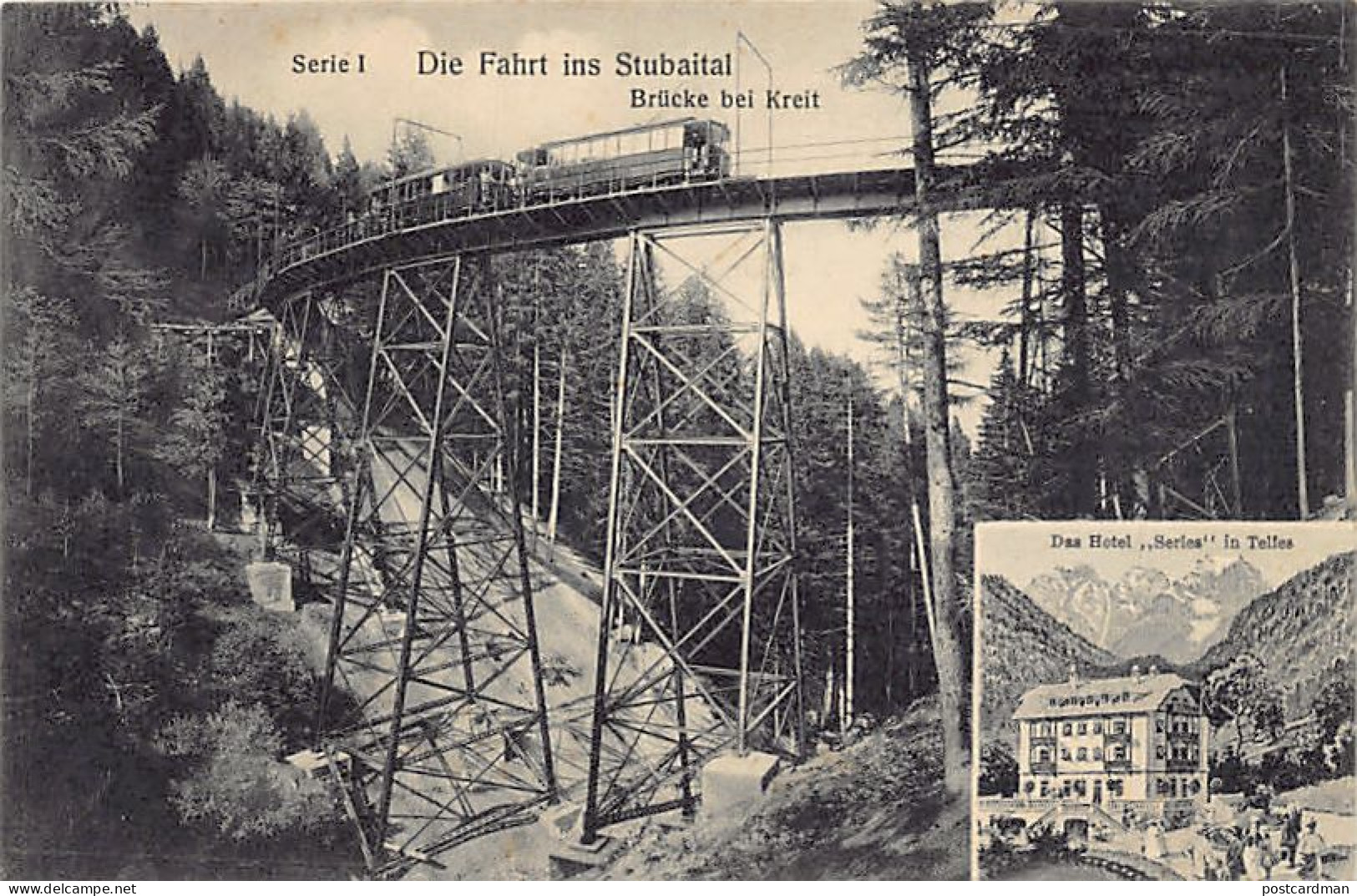 Die Fahrt Ins Stubaital (T) Brücke Bei Kreit - Das Hotel Series In Telfes - Other & Unclassified