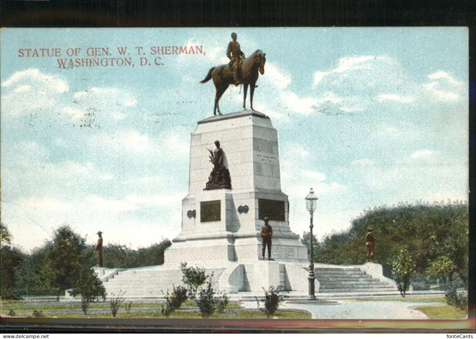 11326167 Washington DC General W. T. Sherman Statue  - Washington DC