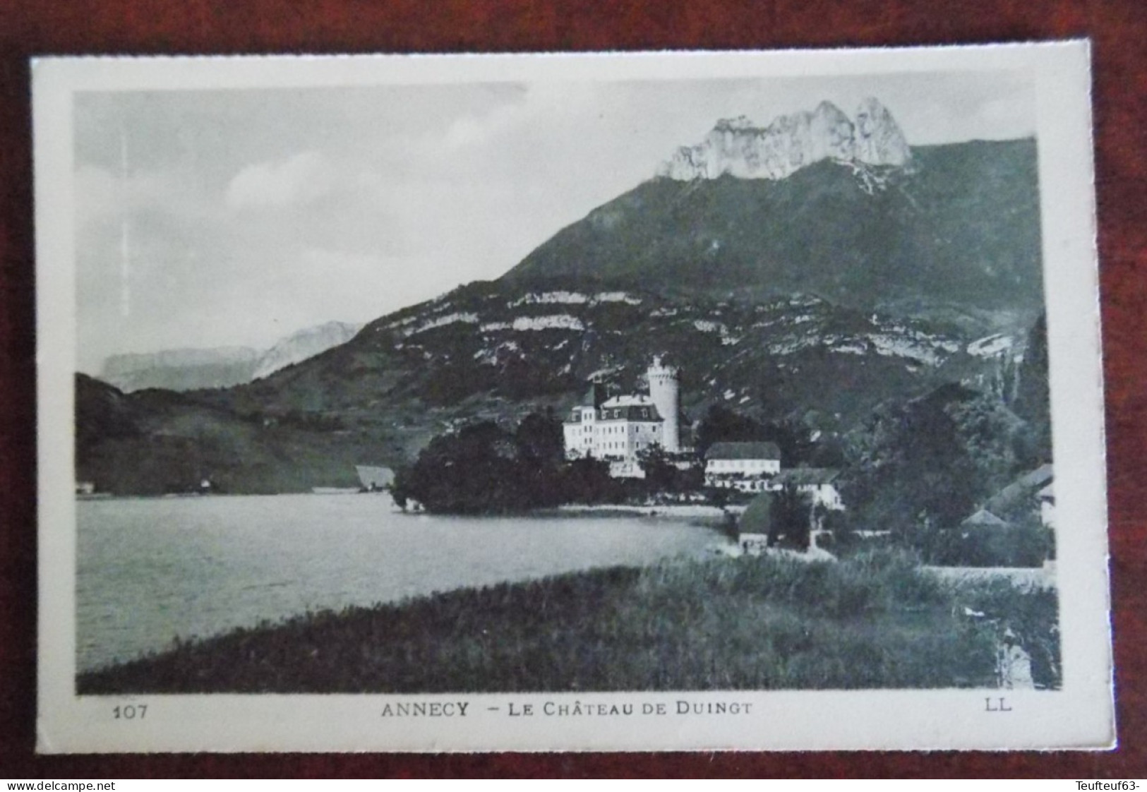 Cpa Annecy : Le Château De Duingt - Annecy