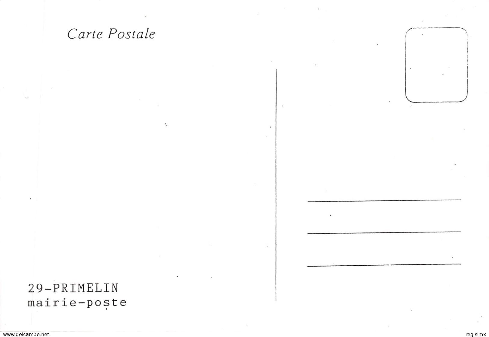 29-PRIMELIN-LA POSTE-N°578-A/0205 - Primel