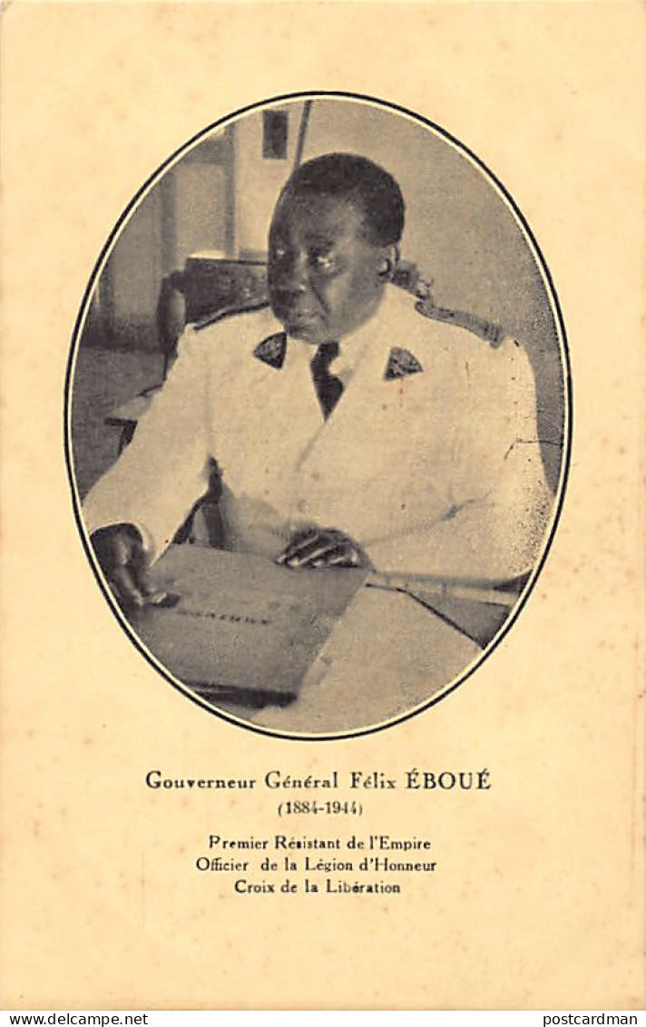 Congo Brazzaville - Gouverneur Général Félix Éboué - Ed. Inconnu  - Other & Unclassified