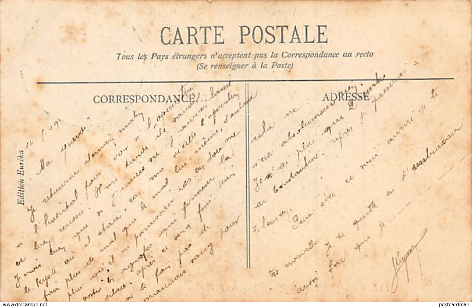 Algérie - CONSTANTINE - Chemin De La Corniche Et Hôpital Civil - Ed. Euréka 218 - Constantine