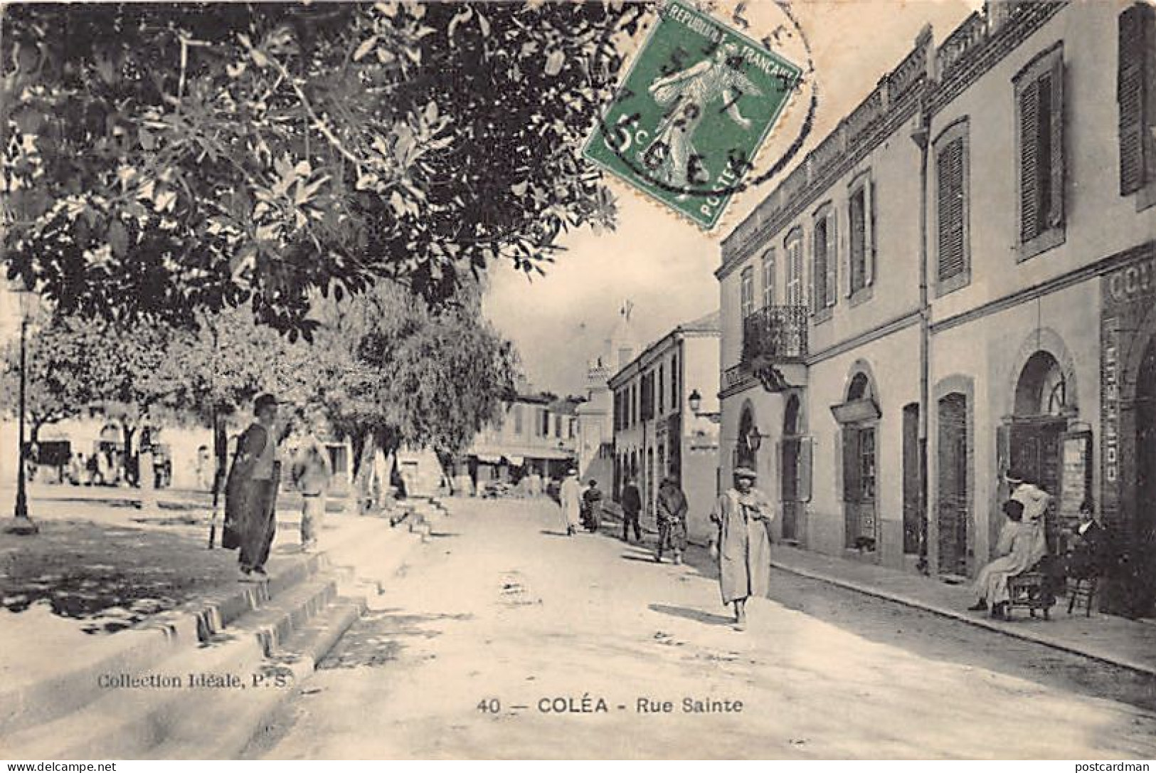 Algérie - COLÉA Kolea - Rue Sainte - Ed. Collection Idéale P.S. 40 - Andere & Zonder Classificatie