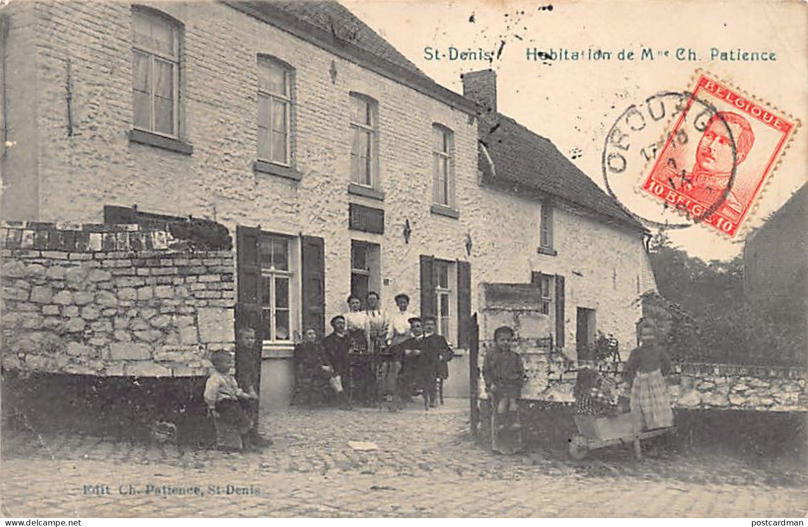 SAINT-DENIS Mons (Hainaut) Habitation De Mme. Ch. Patience - Andere & Zonder Classificatie