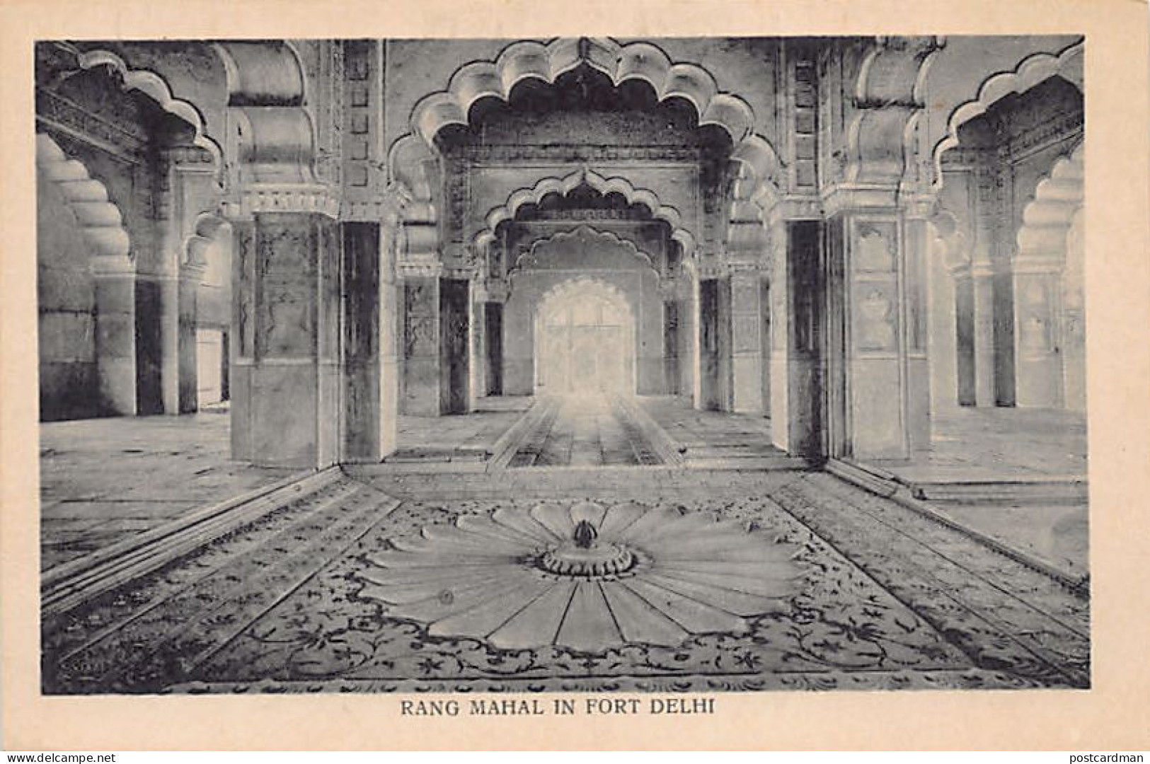 India - DELHI - Fort - Rang Mahal - Inde