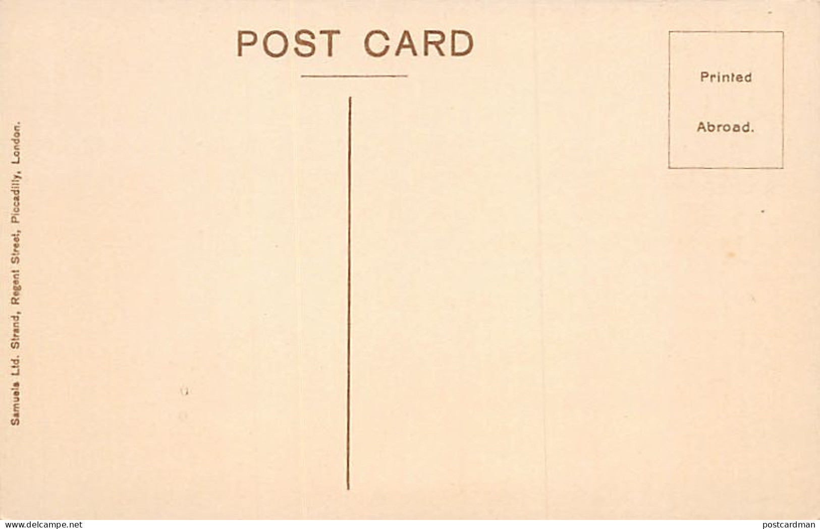 England - LONDON - Embankment Showing New Scotland Yard - Publ. Samuels Ltd. - Other & Unclassified