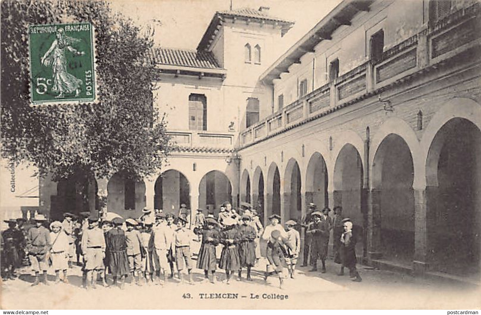 Algérie - TLEMCEN - Le Collège - Ed. Collection Idéale P.S. 43 - Tlemcen