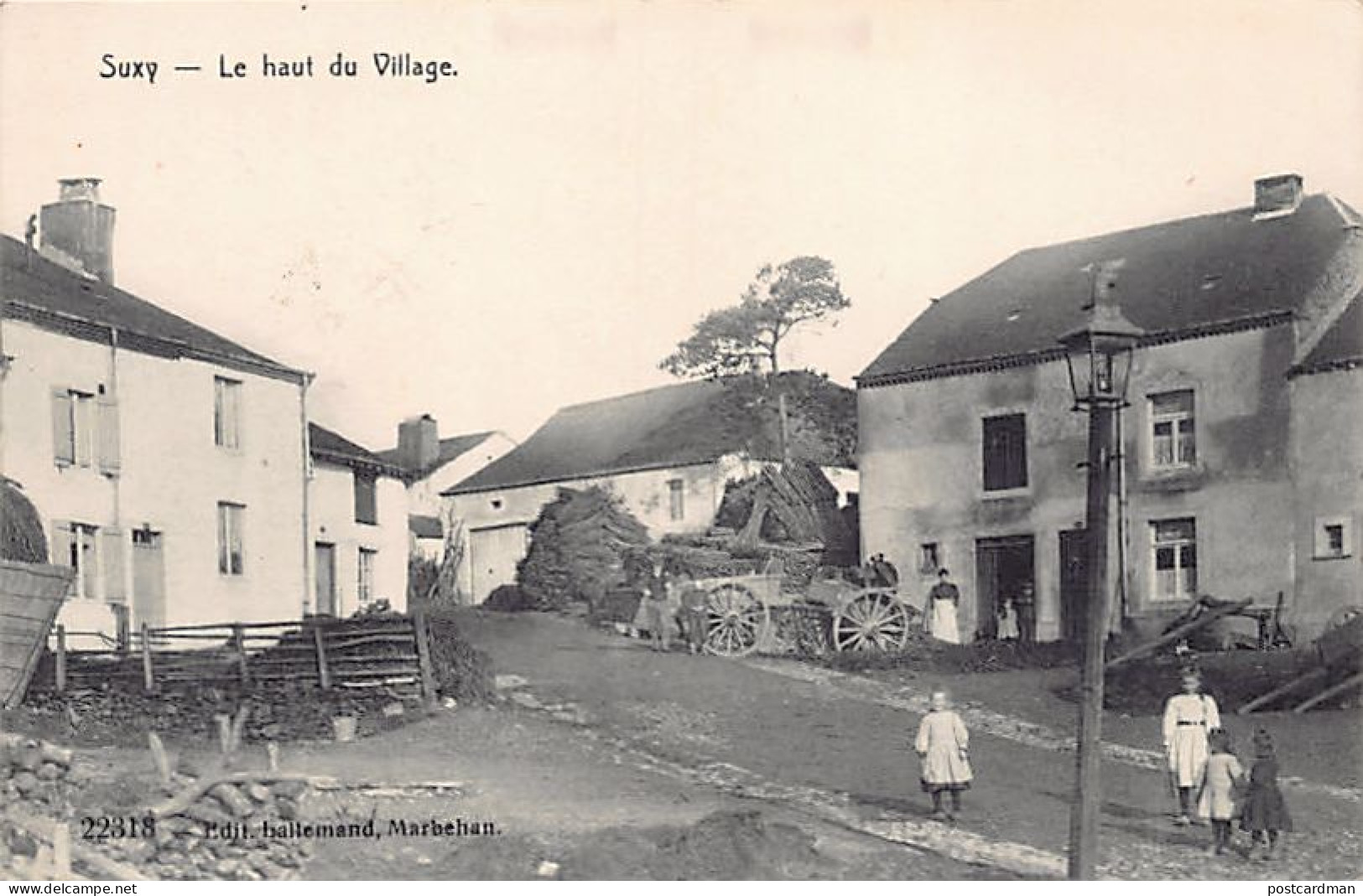 Belgique - SUXY (Prov. Lux.) Le Haut Du Village - Other & Unclassified