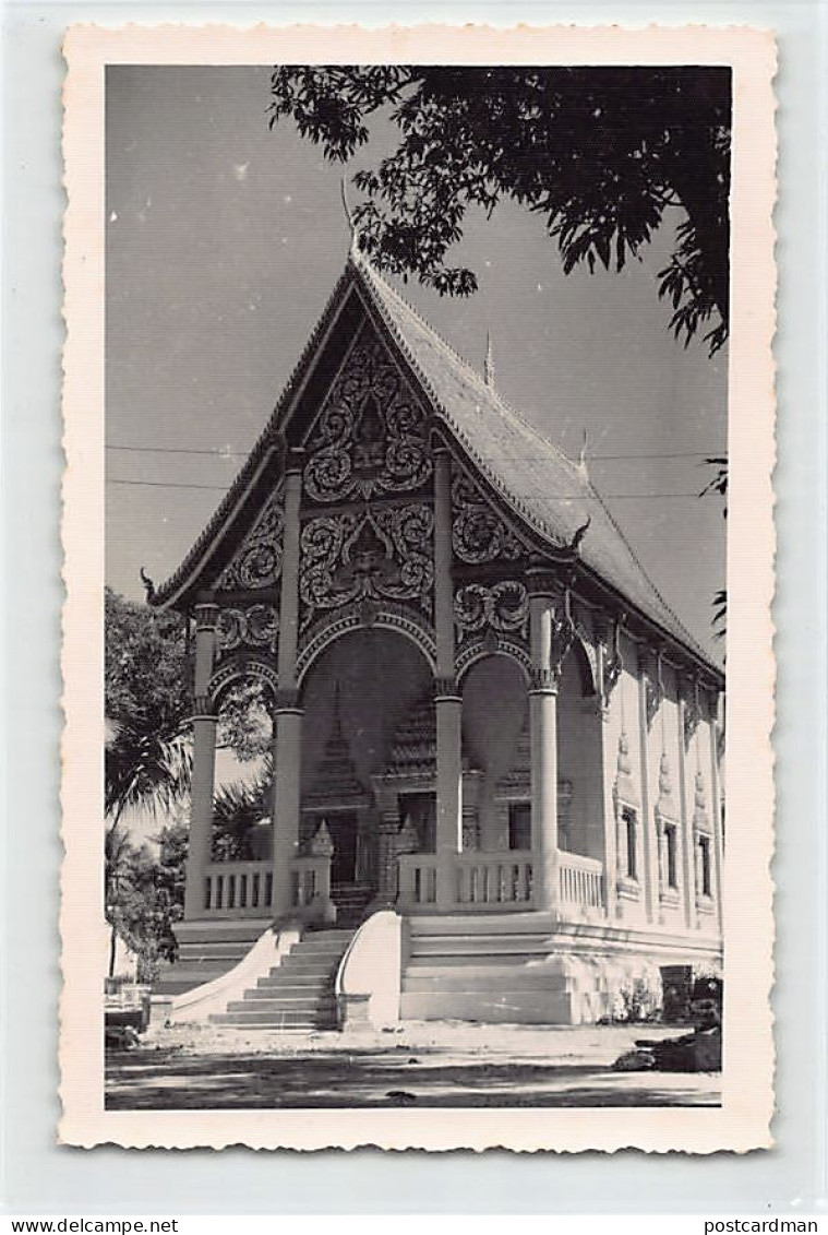 Laos - Wat (temple Bouddhiste) - CARTE PHOTO - Ed. Inconnu  - Laos