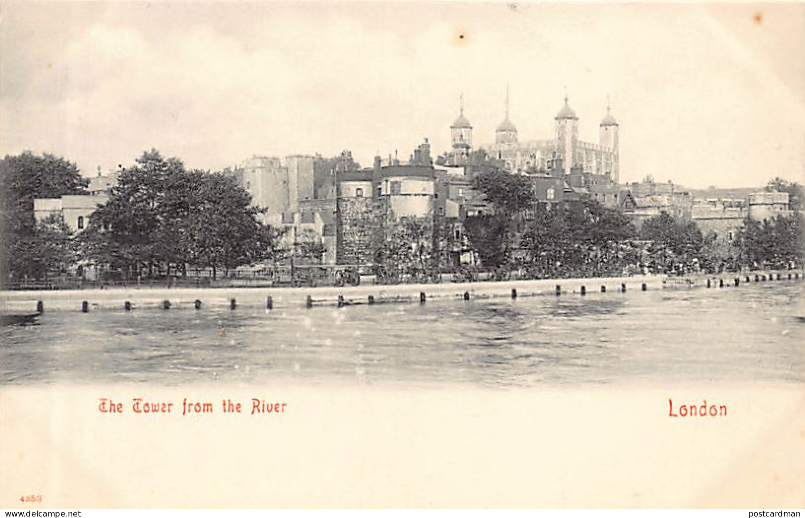 LONDON - The Tower From The River - Publ. Stengel & Co. 4353 - Otros & Sin Clasificación