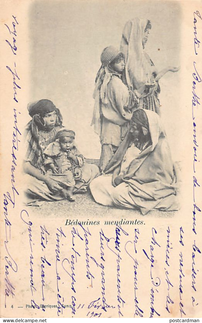 Tunisie - Bédouines Mendiantes - Ed. Garrigues 4 - Tunisie