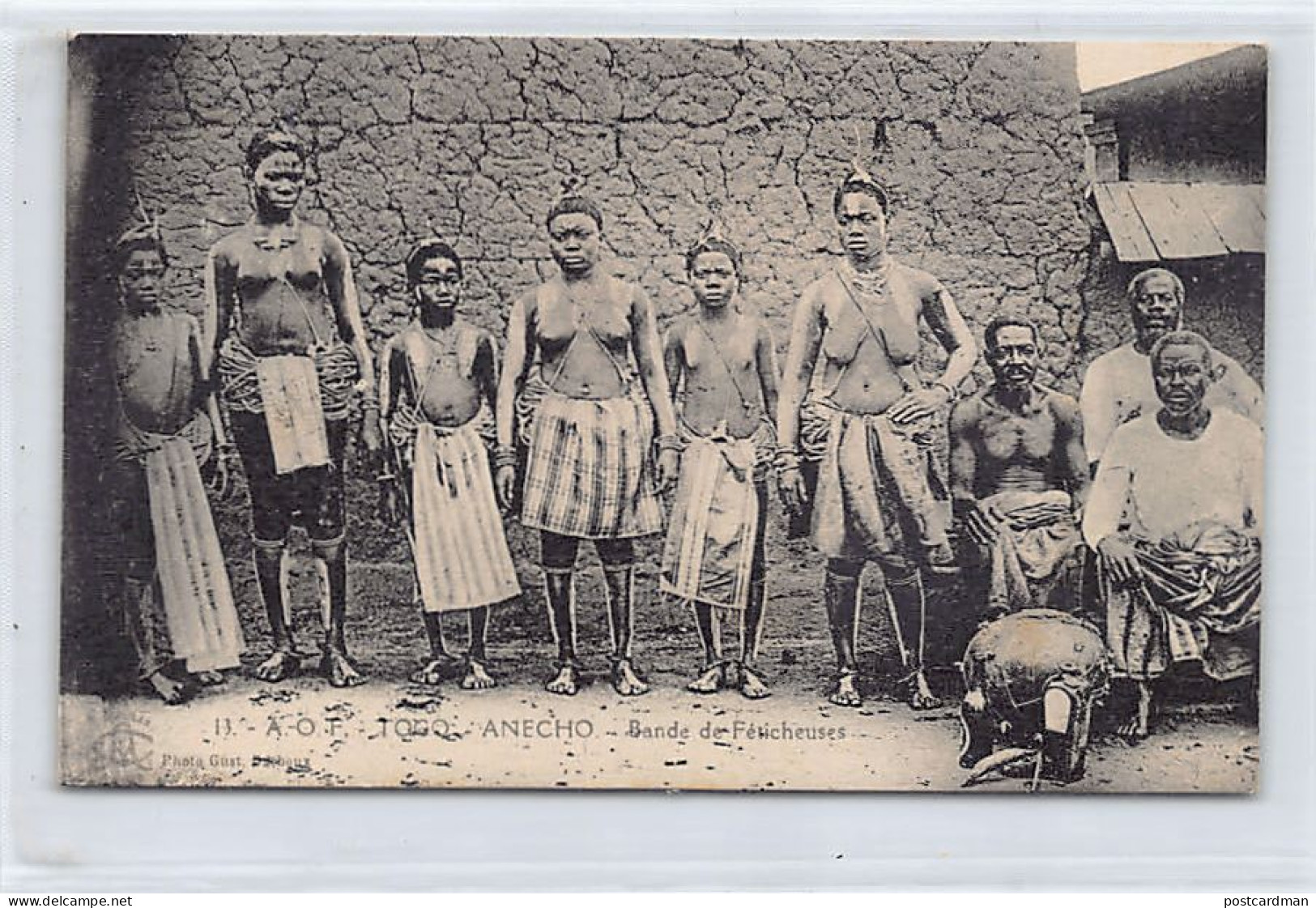 Togo - ANÉCHO - Nu Ethnique - Bande De Féticheuses - Ed. G. Darboux 13 - Togo