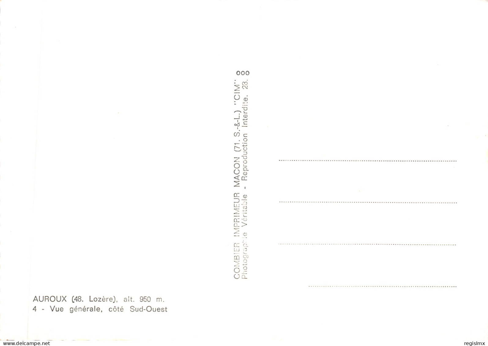 48-AUROUX-N°579-B/0173 - Other & Unclassified