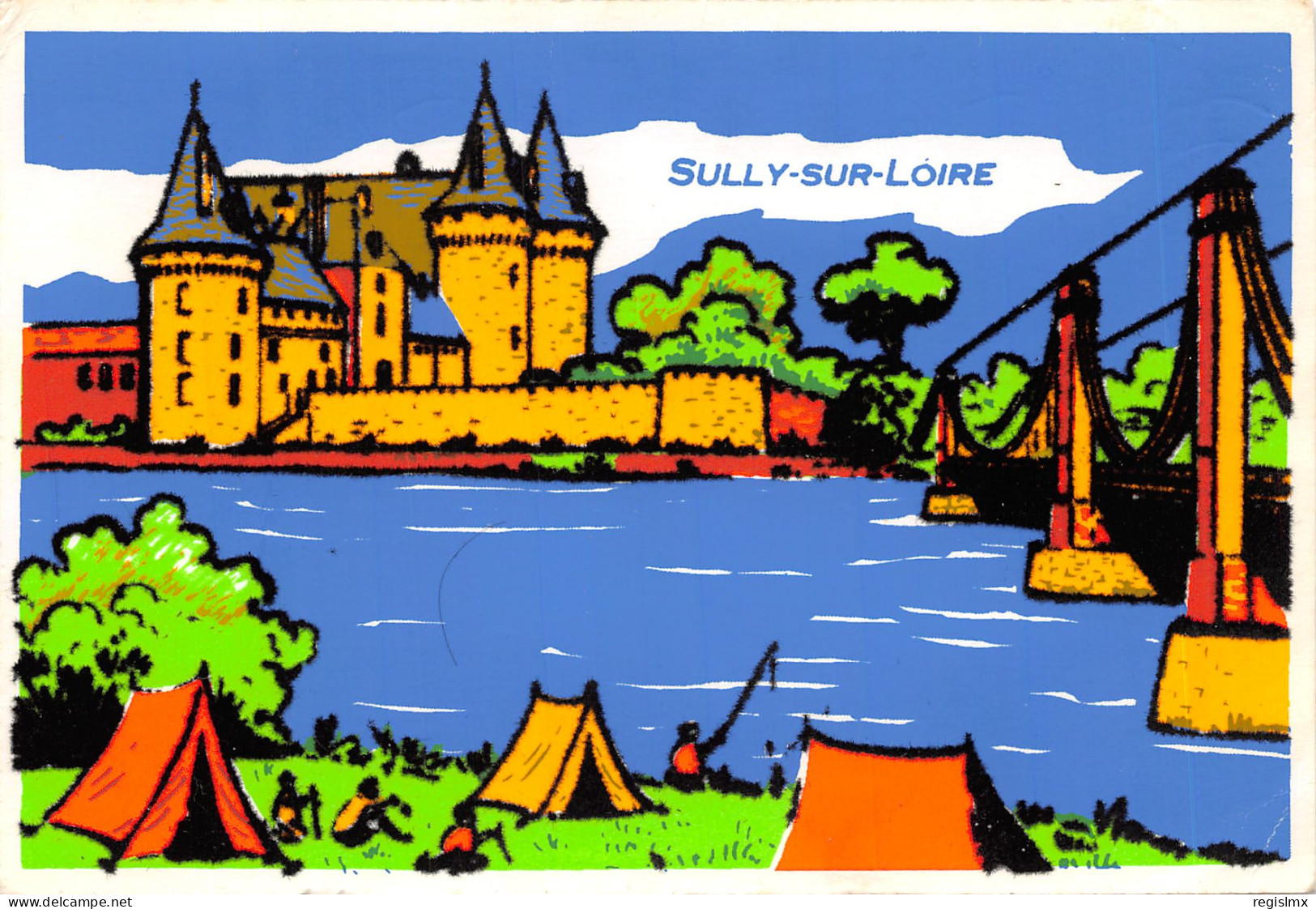 45-SULLY SUR LOIRE-N°579-A/0387 - Sully Sur Loire