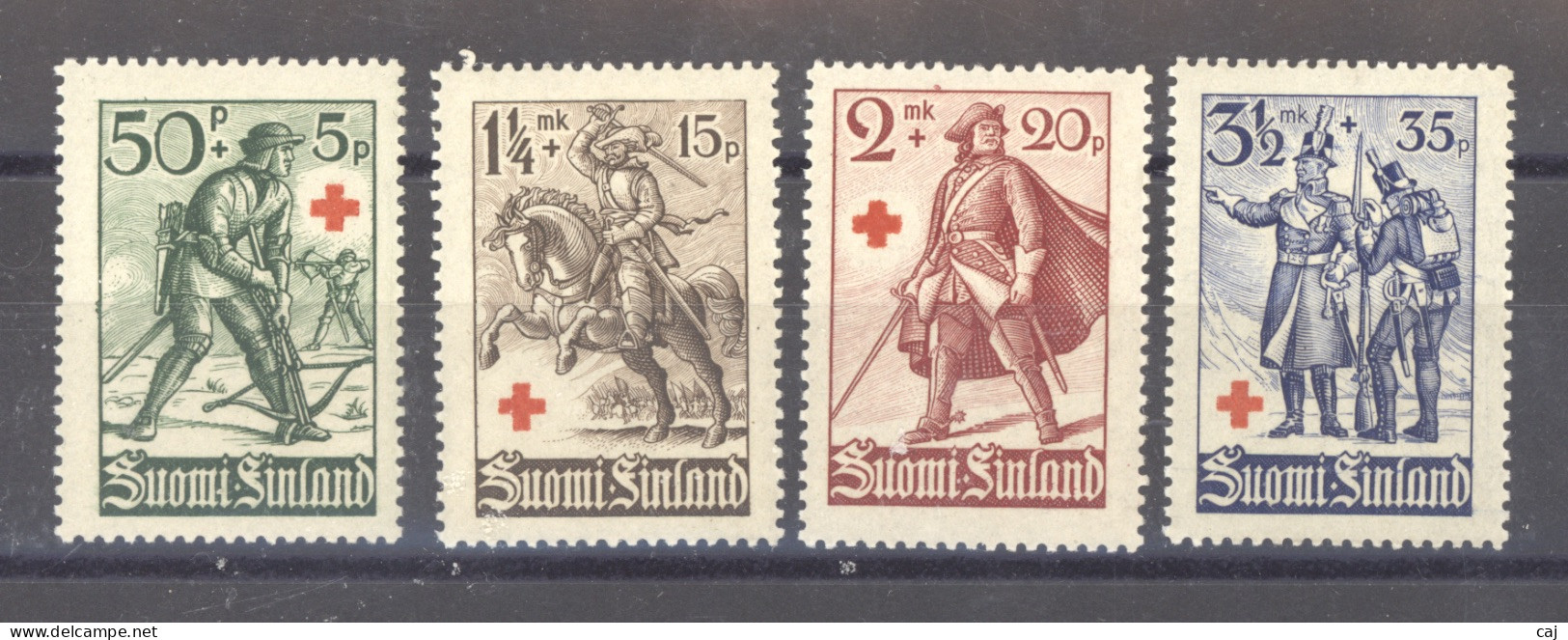 Finlande  :  Yv  214-17  * - Unused Stamps