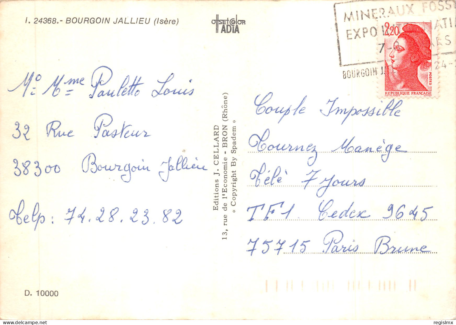 38-BOURGOIN JALLIEU-N°578-D/0017 - Bourgoin