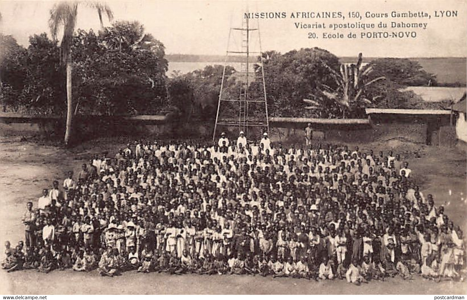 Bénin - PORTO NOVO - L'école - Ed. Missions Africaines 20 - Benín